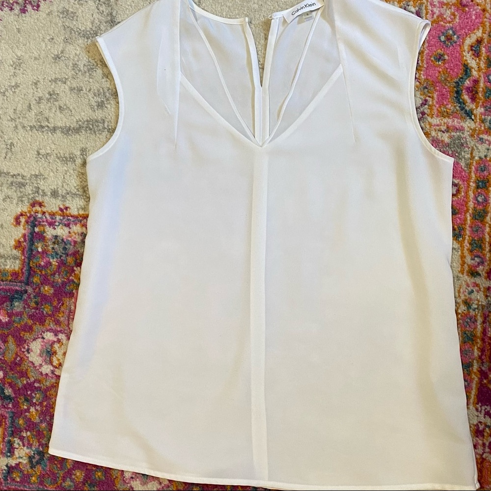 Calvin Klein V-neck blouse